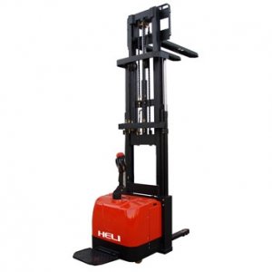 1.6噸三級門架窄腿電動堆垛車